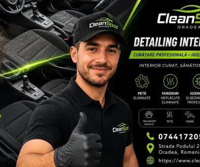 Detailing Interior Auto Oradea – Clean-Spot Oradea Detailing interior auto și curățare tapiterie auto în Oradea realizată de Clean-Spot Oradea