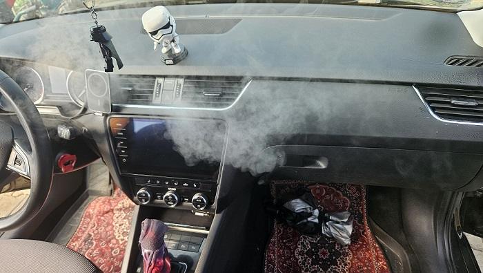 Detailing interior auto Oradea – curățare și igienizare profesională cu abur pentru bord, plastice și habitaclu auto la CleanSpot