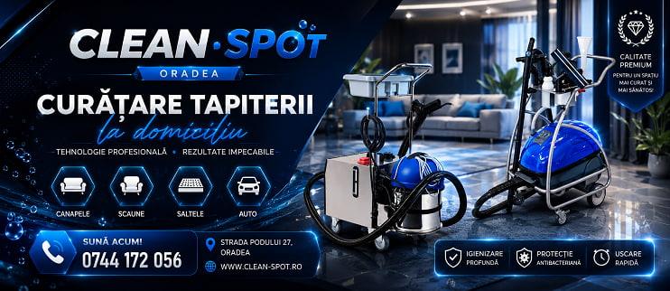 Clean Spot Oradea – Curățare Tapițerie Profesională la Domiciliu Curățare tapițerie auto și canapele în Oradea – Clean Spot - Spalatorie cu Aburi - Detailing interior auto